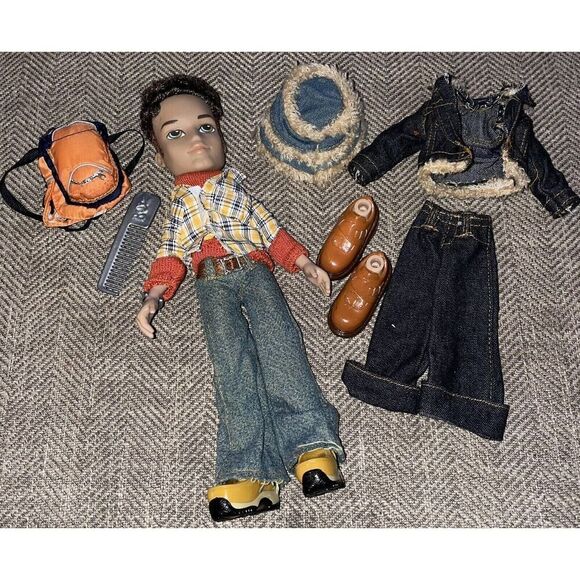 2003 Bratz Boyz Nu Cool Dylan Doll Outfits Accessories MGA Entertainment 10" - Picture 9 of 9